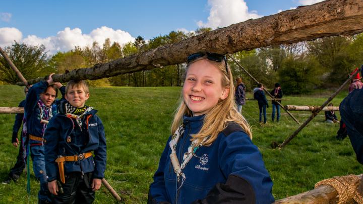 Glade spejdere